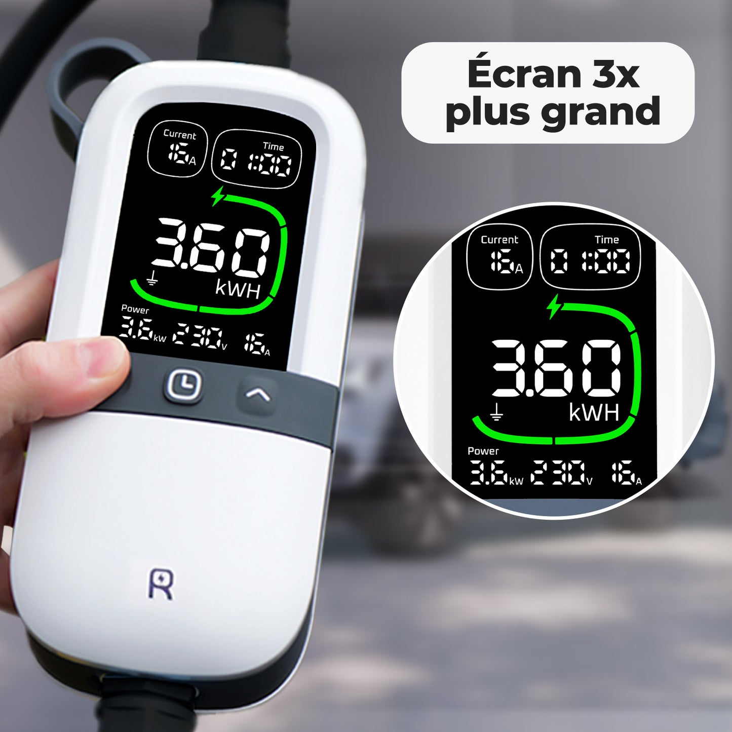 Chargeur mobile pour véhicule électrique Rheidon 3,6 kW