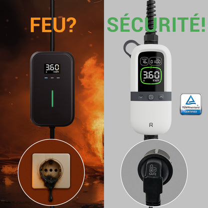 Chargeur mobile pour véhicule électrique Rheidon 3,6 kW