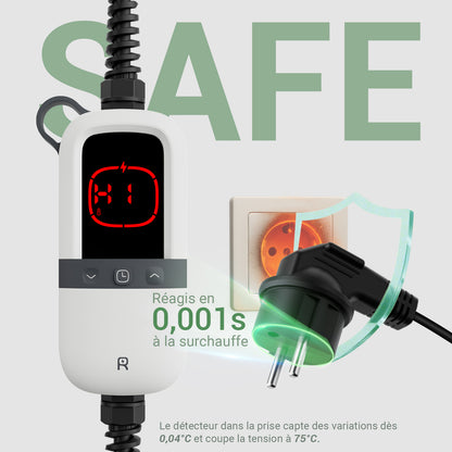 Chargeur mobile pour véhicule électrique Rheidon 3,6 kW