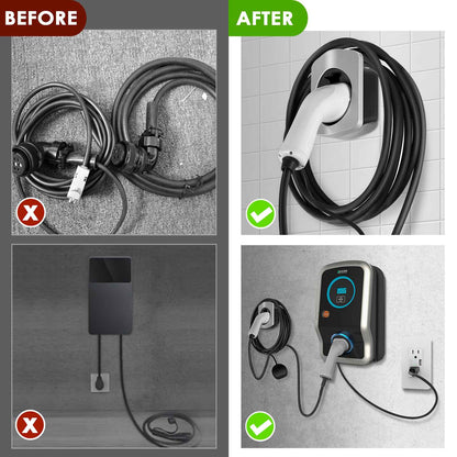 Rheidon Type 2 wall bracket Charging cable holder for electric car